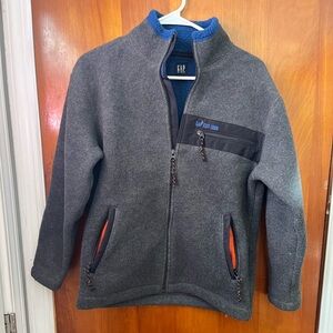 GAP Kids Charcoal Fleece Jacket